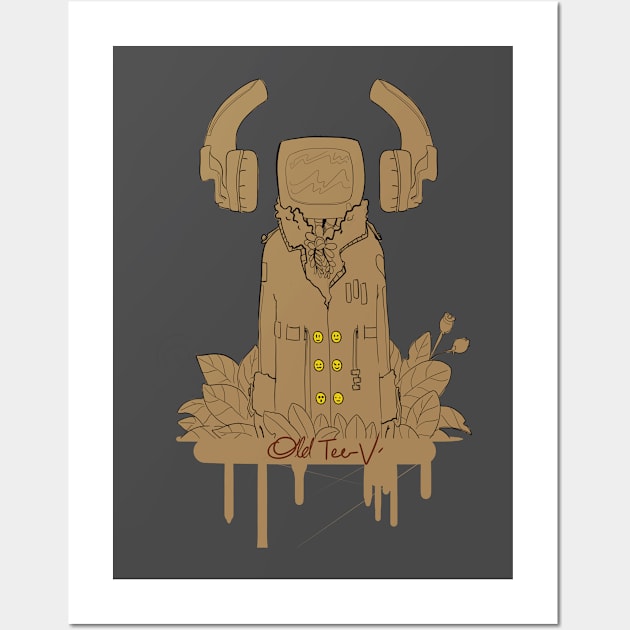 Old Tee-V Wall Art by Awesome you